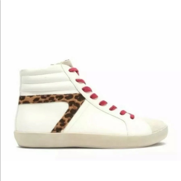 NEW Steve Madden Bumping White High Tops - 5.5 - Picture 5 of 7